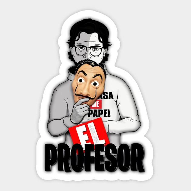 El Profesor Sticker by AnimeWorld